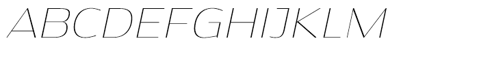 Dynasty Thin Italic Font UPPERCASE