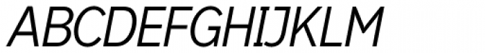 Dylan Condensed Light Italic Font UPPERCASE
