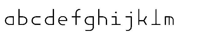 Dymaxion Core Mono Light FONT