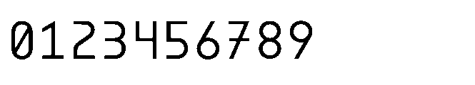Dymaxion Core Mono Regular Font OTHER CHARS
