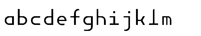 Dymaxion Core Mono Regular FONT