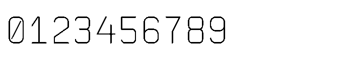 Dymetra Extralight Font OTHER CHARS
