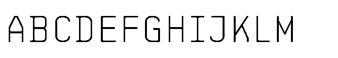 Dymetra Light Font UPPERCASE