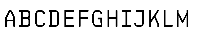 Dymetra Medium Font UPPERCASE