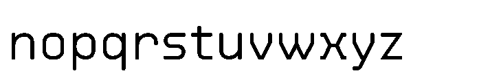 Dymetra Medium Font LOWERCASE