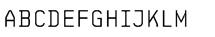 Dymetra Regular Font UPPERCASE
