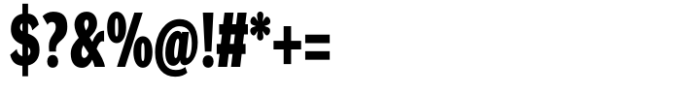 DynaGrotesk Condensed Black Font OTHER CHARS