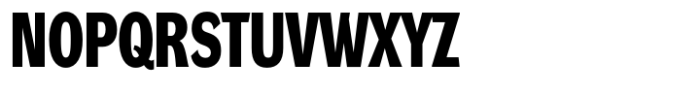 DynaGrotesk Condensed Black Font UPPERCASE