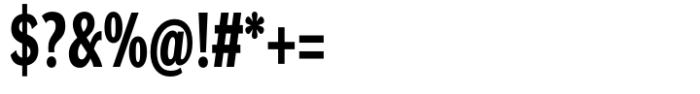 DynaGrotesk Condensed Bold Font OTHER CHARS