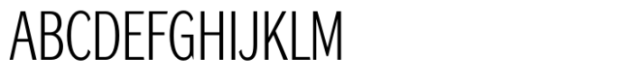 DynaGrotesk Condensed Light Font UPPERCASE