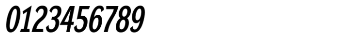DynaGrotesk Condensed Medium Italic Font OTHER CHARS