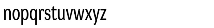 DynaGrotesk Condensed Font LOWERCASE