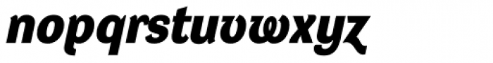 DynaGrotesk D Bold Italic Font LOWERCASE