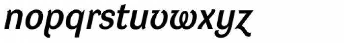 DynaGrotesk D Italic Font LOWERCASE