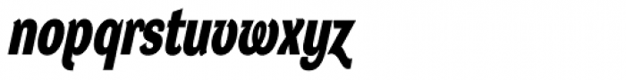 DynaGrotesk DC Bold Italic Font LOWERCASE