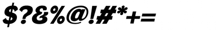 DynaGrotesk DE Bold Italic Font OTHER CHARS