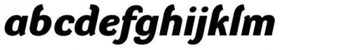 DynaGrotesk DE Bold Italic Font LOWERCASE