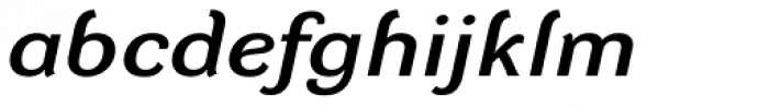 DynaGrotesk DXE Italic Font LOWERCASE