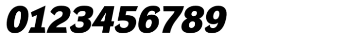 DynaGrotesk Expanded Black Italic Font OTHER CHARS