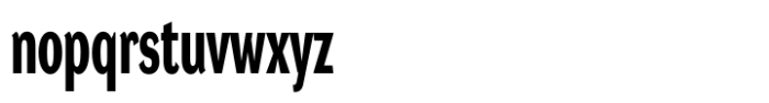 DynaGrotesk Extra Condensed Bold Font LOWERCASE