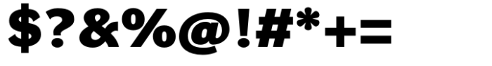 DynaGrotesk Extra Expanded Black Font OTHER CHARS