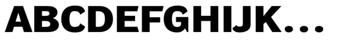 DynaGrotesk Extra Expanded Black Font UPPERCASE