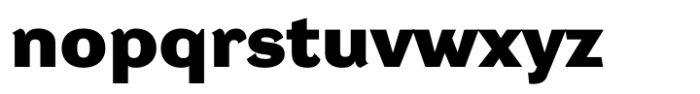 DynaGrotesk Extra Expanded Black Font LOWERCASE