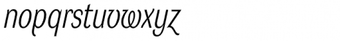 DynaGrotesk LC Italic Font LOWERCASE