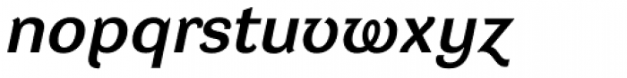 DynaGrotesk LE Bold Italic Font LOWERCASE