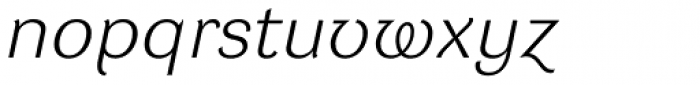 DynaGrotesk LE Italic Font LOWERCASE