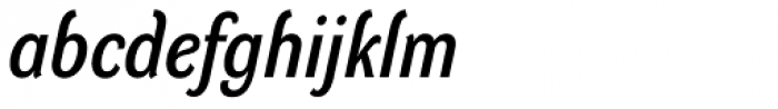 DynaGrotesk LM Bold Italic Font LOWERCASE