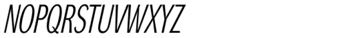 DynaGrotesk LXC Italic Font UPPERCASE