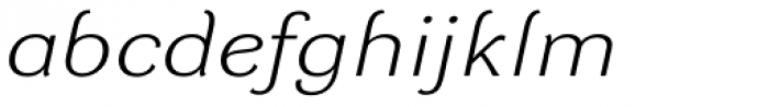 DynaGrotesk LXE Italic Font LOWERCASE
