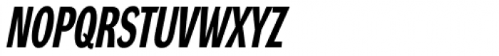 DynaGrotesk Pro 12 Bold Italic Font UPPERCASE