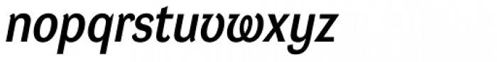DynaGrotesk Pro 33 Italic Font LOWERCASE