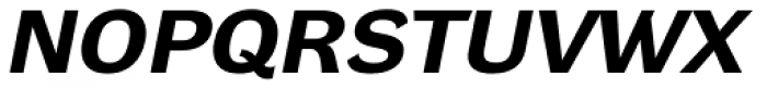 DynaGrotesk Pro 52 Bold Italic Font UPPERCASE