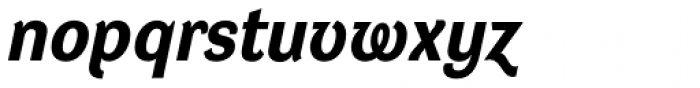 DynaGrotesk R Bold Italic Font LOWERCASE