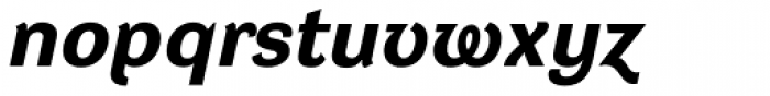 DynaGrotesk RE Bold Italic Font LOWERCASE