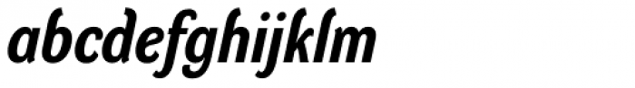 DynaGrotesk RM Bold Italic Font LOWERCASE
