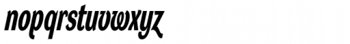 DynaGrotesk RXC Bold Italic Font LOWERCASE