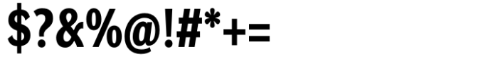 DynaGrotesk Semi Condensed Bold Font OTHER CHARS