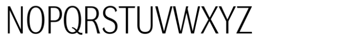 DynaGrotesk Semi Condensed Light Font UPPERCASE