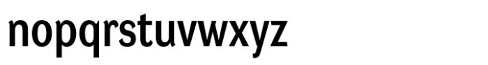 DynaGrotesk Semi Condensed Medium Font LOWERCASE