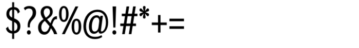 DynaGrotesk Semi Condensed Font OTHER CHARS