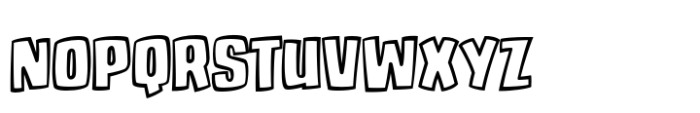 Dynamic Duo Open Heavy Font UPPERCASE