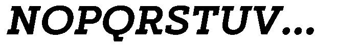 Dynamio Bold Oblique Font UPPERCASE