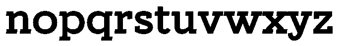 Dynamio Bold Font LOWERCASE