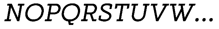 Dynamio Oblique Font UPPERCASE