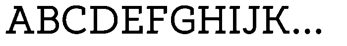 Dynamio Regular Font UPPERCASE
