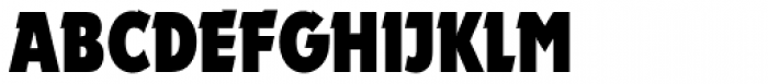 Dynamo EF Bold Condensed Font UPPERCASE